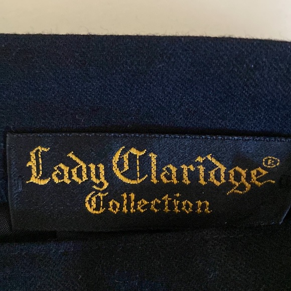 Classic Black Wool Skirt-fully lined - Picture 1 of 6